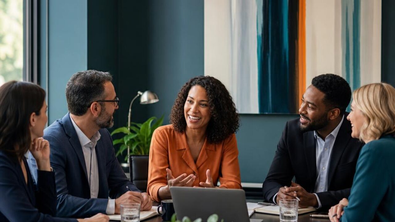 Welcoming law firm colleagues using a practical process for how to stop working in your law firm and start running it