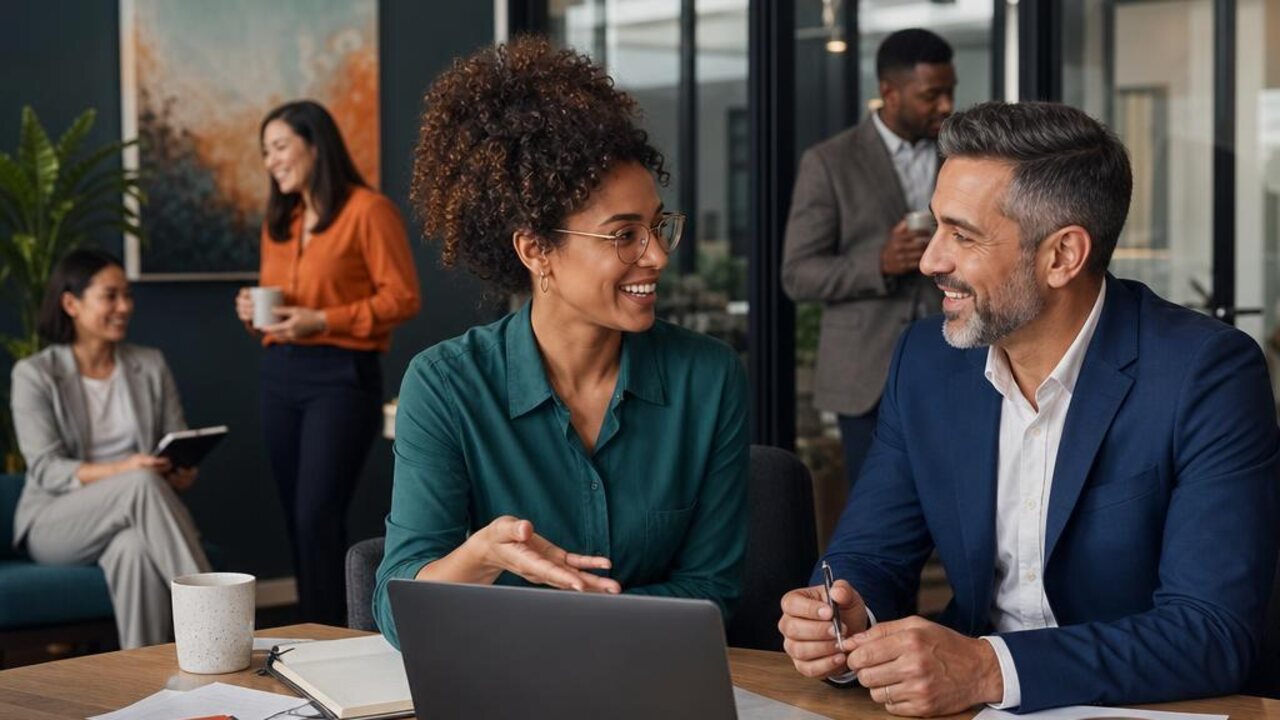 Approachable small law firm team actively working together on how to systematize your law firm so everything doesn’t depend on you