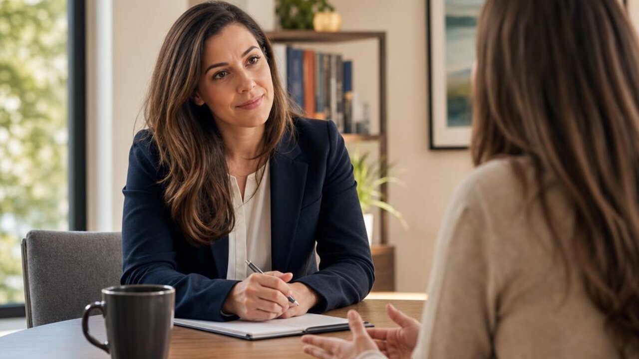 Approachable small law firm team actively working together on how to build a law firm sales process that helps clients decide