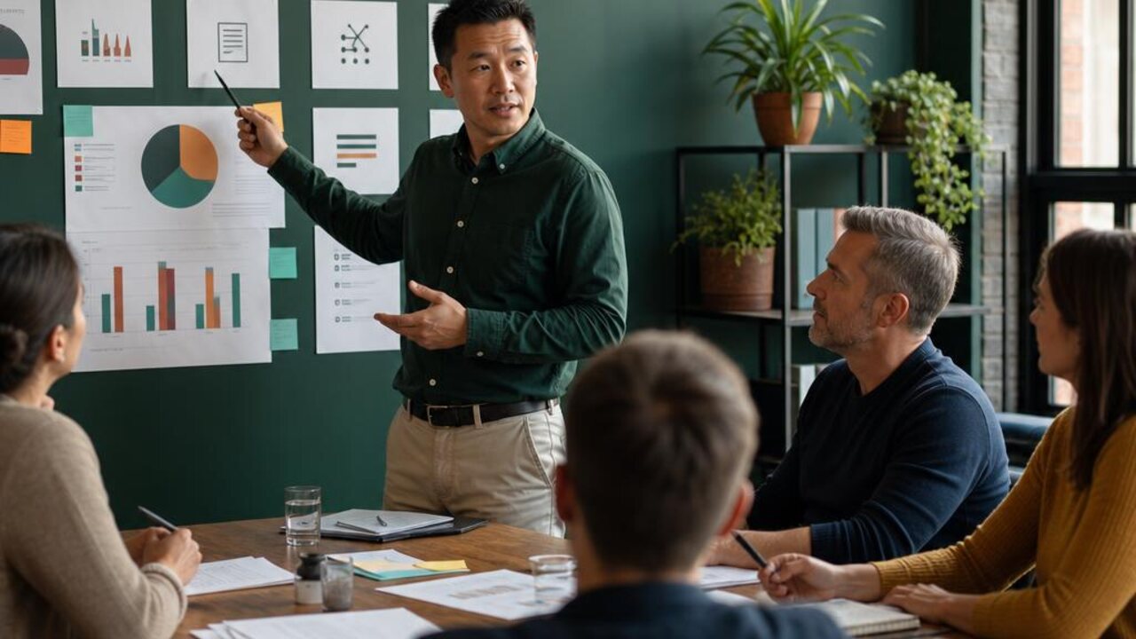 Approachable small law firm team actively working together on the kpis every law firm employee should have