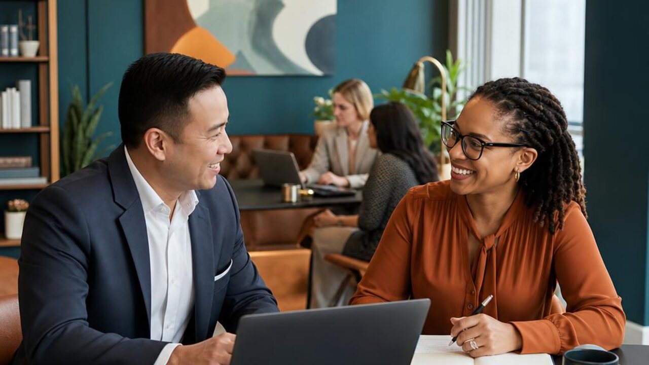 Approachable small law firm team actively working together on when should a solo lawyer hire their first employee?